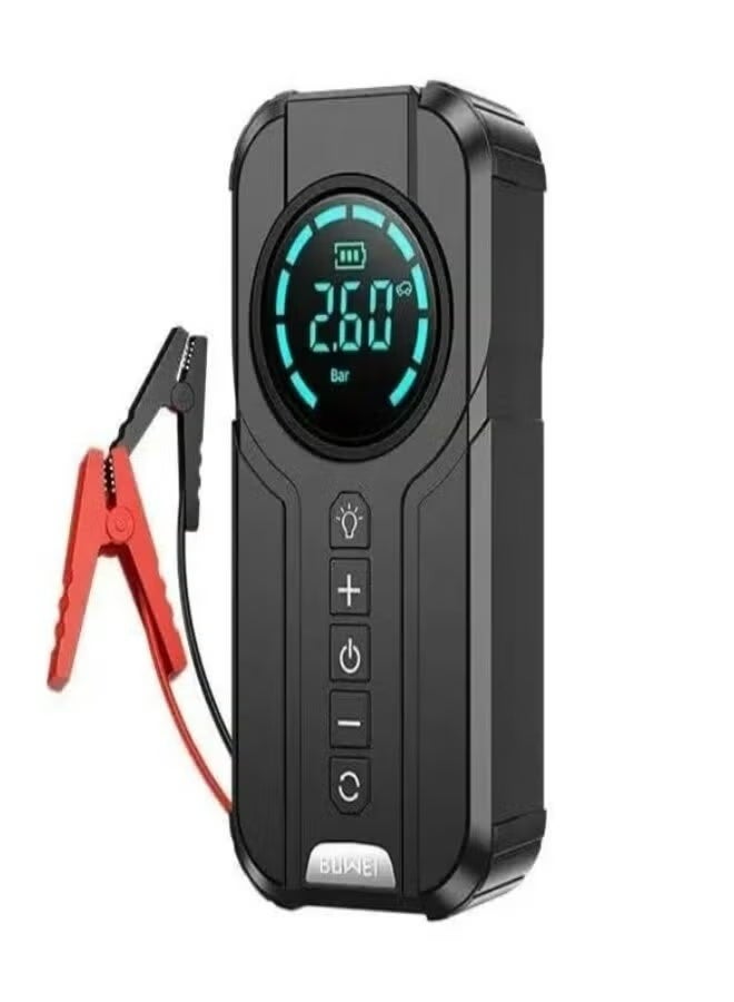 Denx جهاز الطوارئ القابل للنفخ DX414 المحمول مع مضخة هواء سريعة، مقياس ضغط رقمي، تصميم مدمج وخفيف الوزن للمركبات، الأنشطة الخارجية، السفر، والسلامة اليومية - Image 4